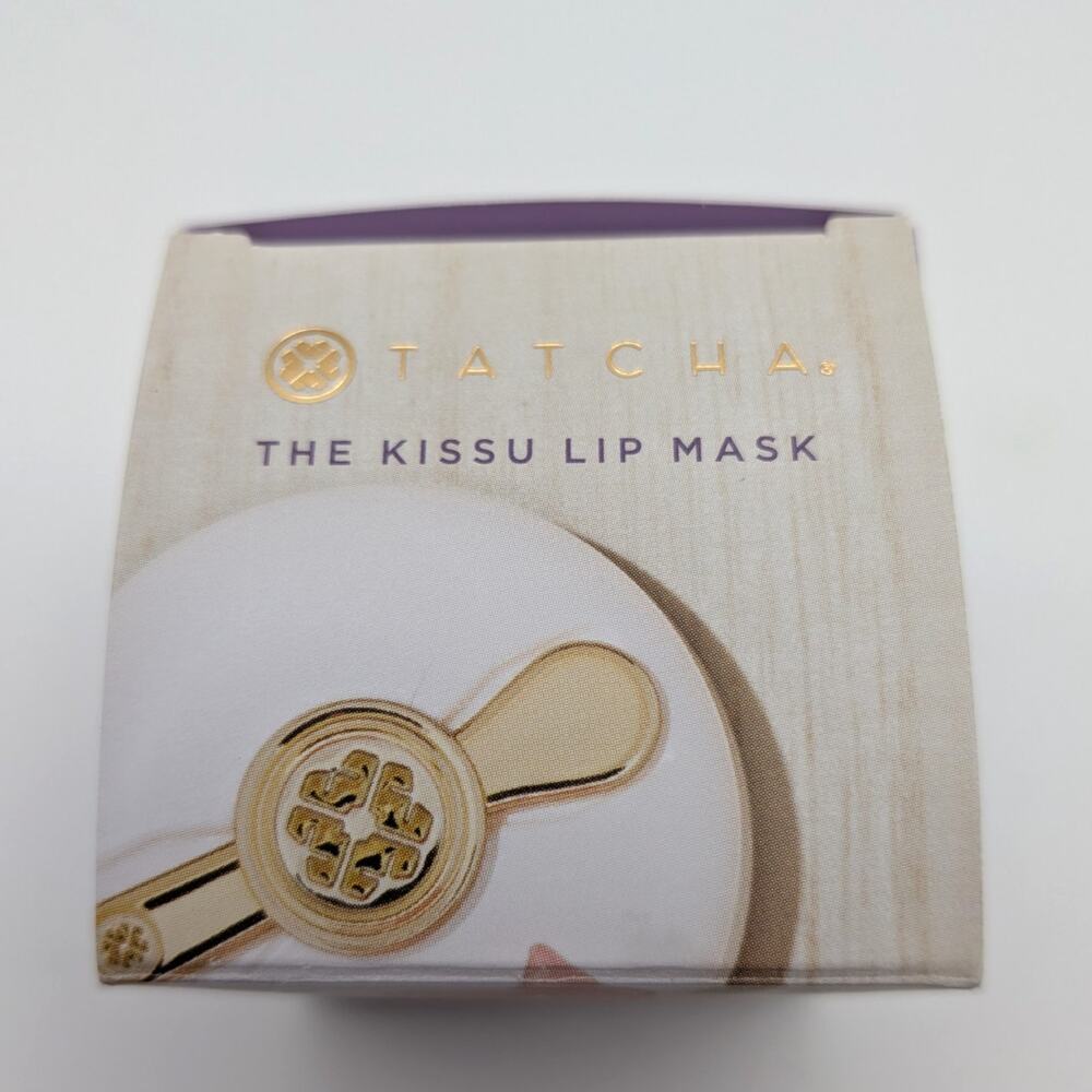 TATCHA The Kissu Lip Mask 9g 0.32 oz Overnight Peach Jelly Treatment NEW